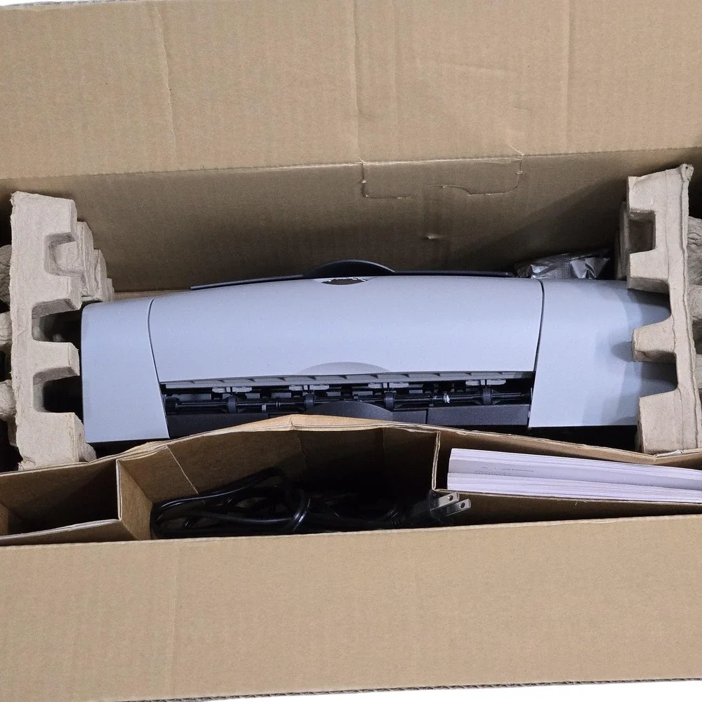 Dell Photo Printer 720 Inkjet‎ USB With Owner's Manual In Box Untested Cables